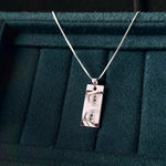 Load image into Gallery viewer, 92.5 Silver Eye Photo Customize Necklace
