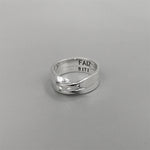 Load image into Gallery viewer, 92.5 Silver Infinity Bounds Couple Hidden Name Ring
