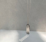 Load image into Gallery viewer, 92.5 silver light sculpted pendant
