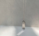 Load image into Gallery viewer, 92.5 silver light sculpted pendant
