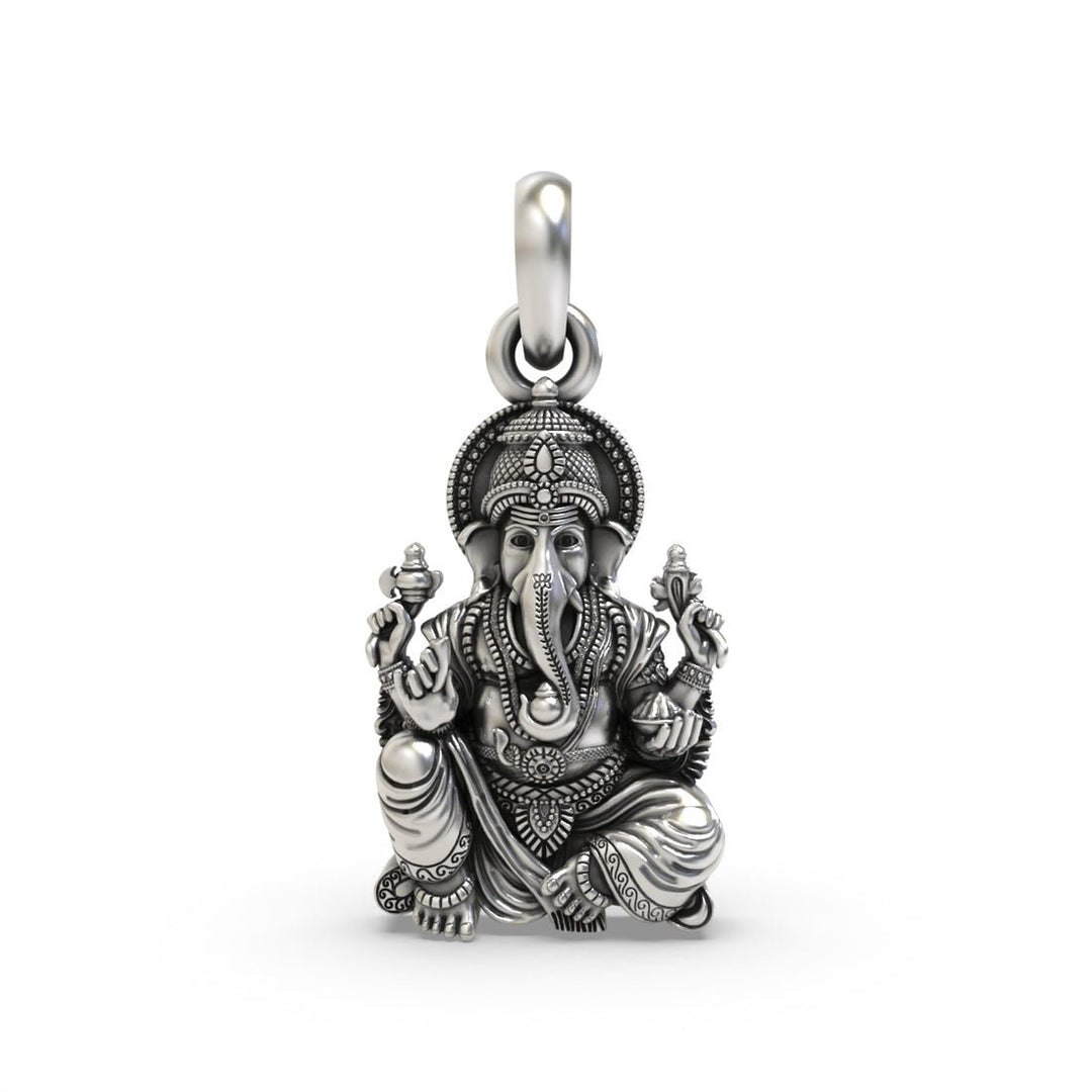 92.5 Silver Lord Ganesha Pendant