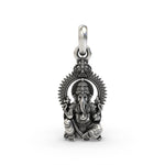 Load image into Gallery viewer, 92.5 Silver Lord Ganesha Pendant
