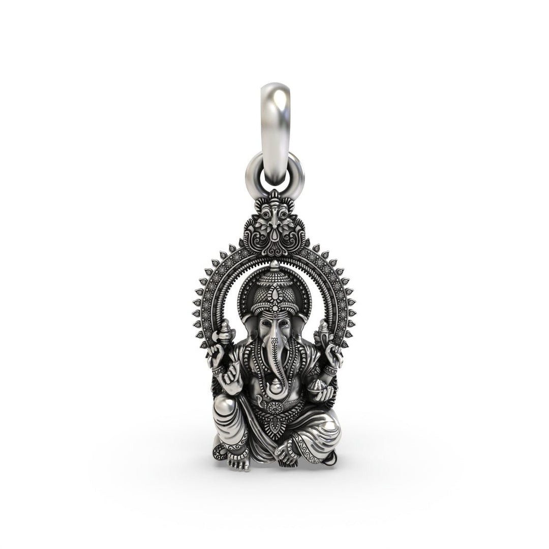 92.5 Silver Lord Ganesha Pendant