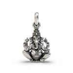 Load image into Gallery viewer, 92.5 Silver Lord Ganesha Pendant
