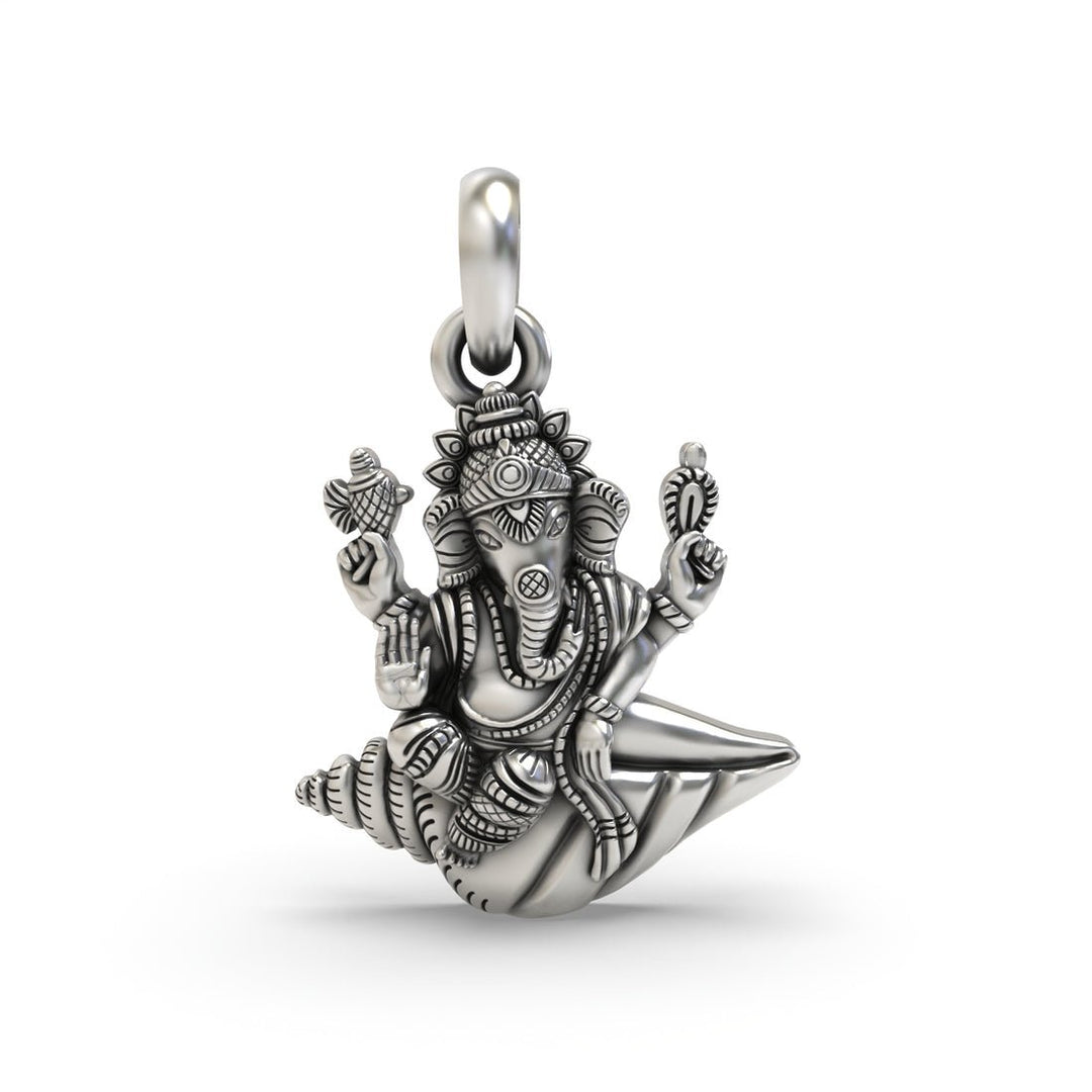 92.5 Silver Lord Ganesha Pendant