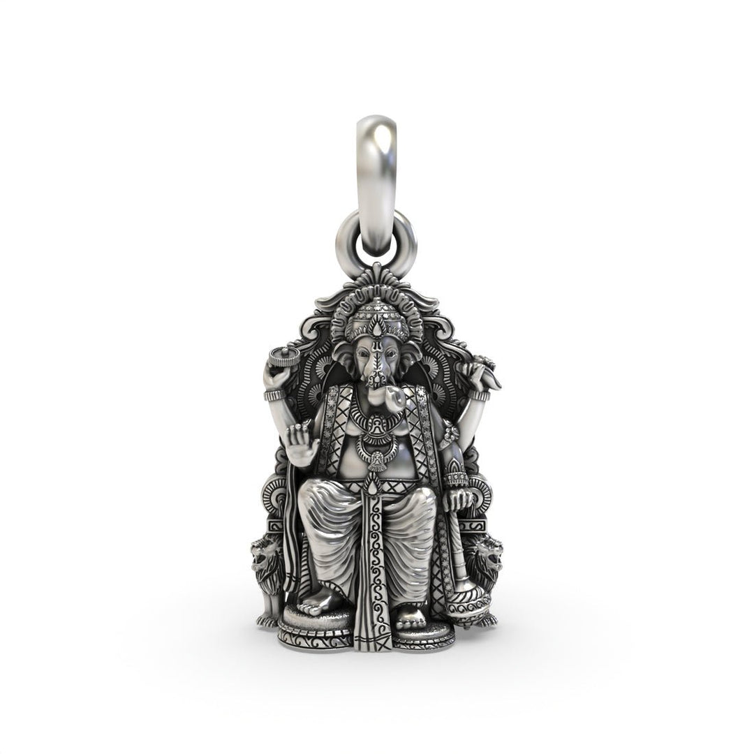 92.5 Silver Lord Ganesha Pendant