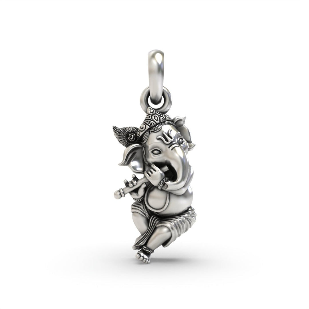 92.5 Silver Lord Ganesha Pendant