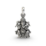 Load image into Gallery viewer, 92.5 Silver Lord Ganesha Pendant
