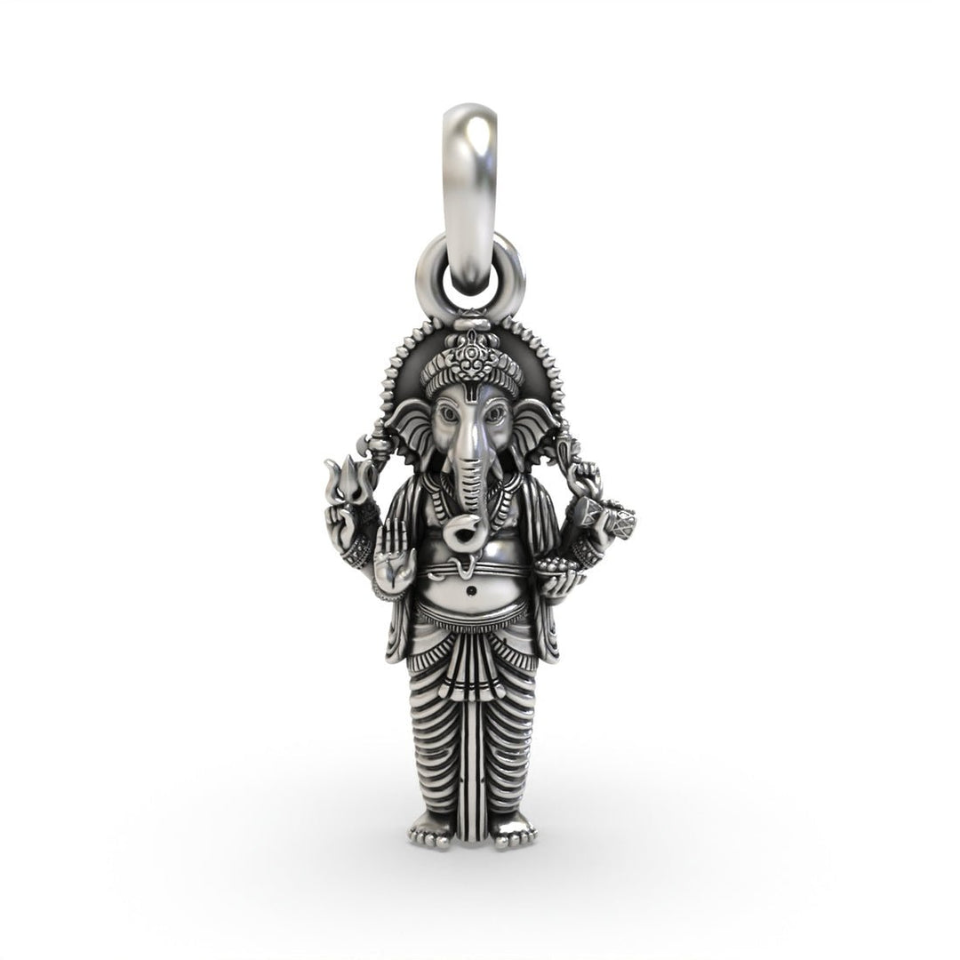 92.5 Silver Lord Ganesha Pendant