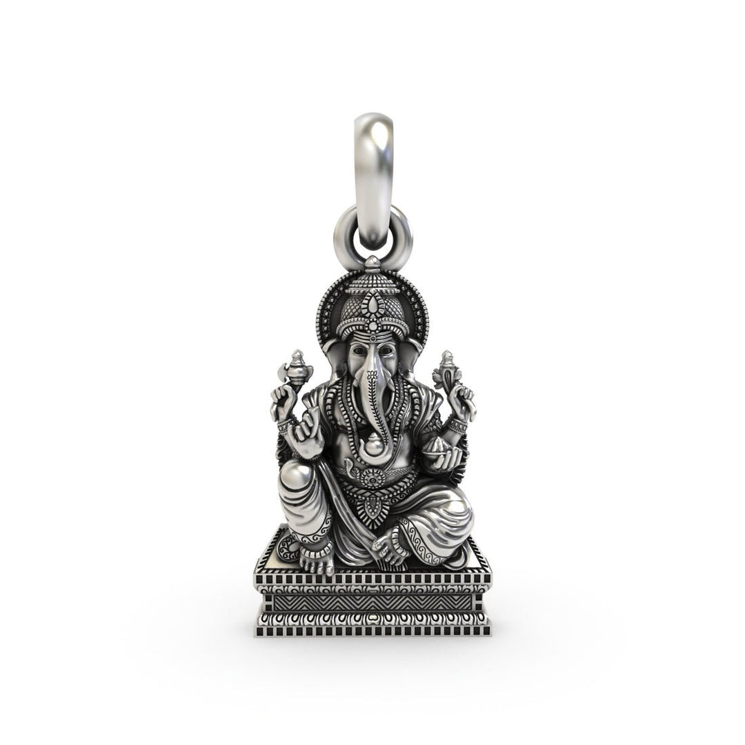 92.5 Silver Lord Ganesha Pendant