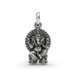 Load image into Gallery viewer, 92.5 Silver Lord Ganesha Pendant
