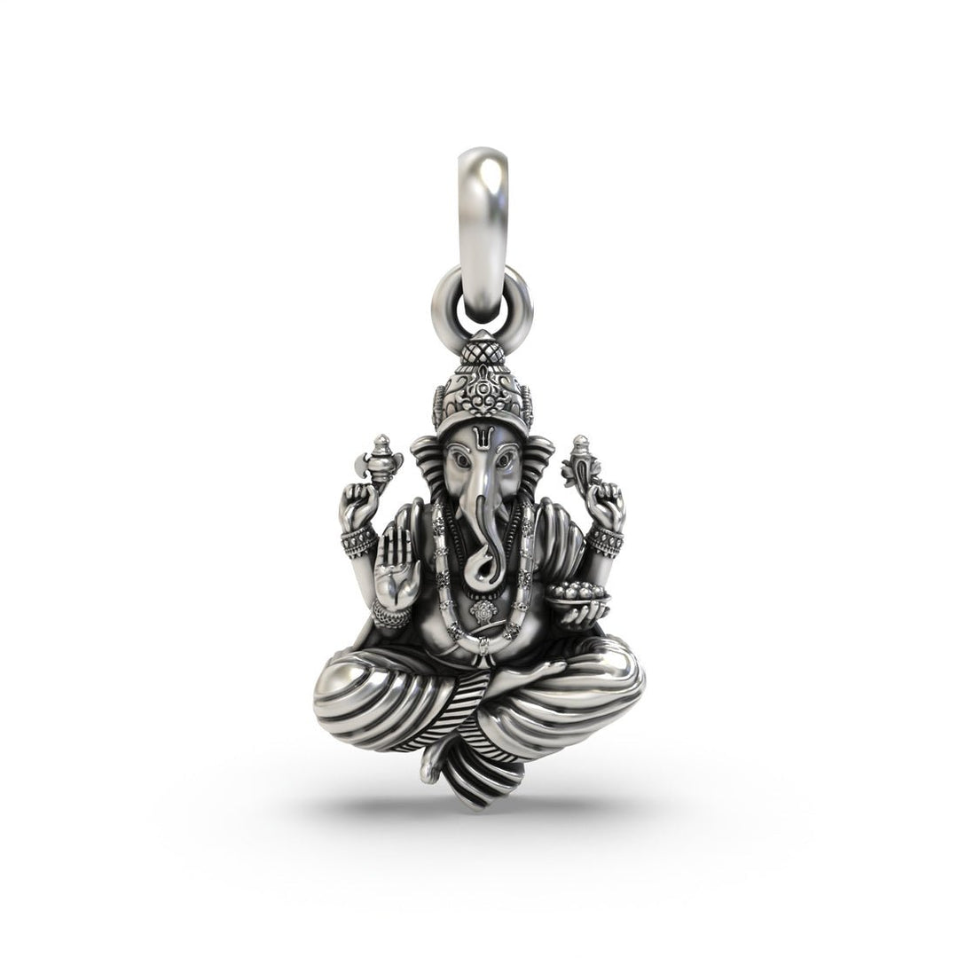 92.5 Silver Lord Ganesha Pendant