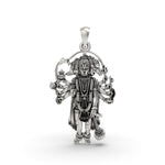 Load image into Gallery viewer, 92.5 silver Lord Hanuman Pendant
