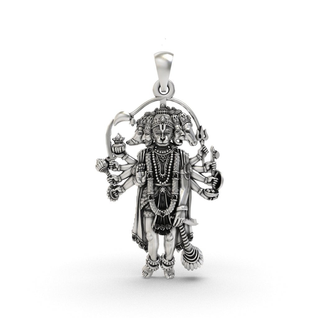 92.5 silver Lord Hanuman Pendant