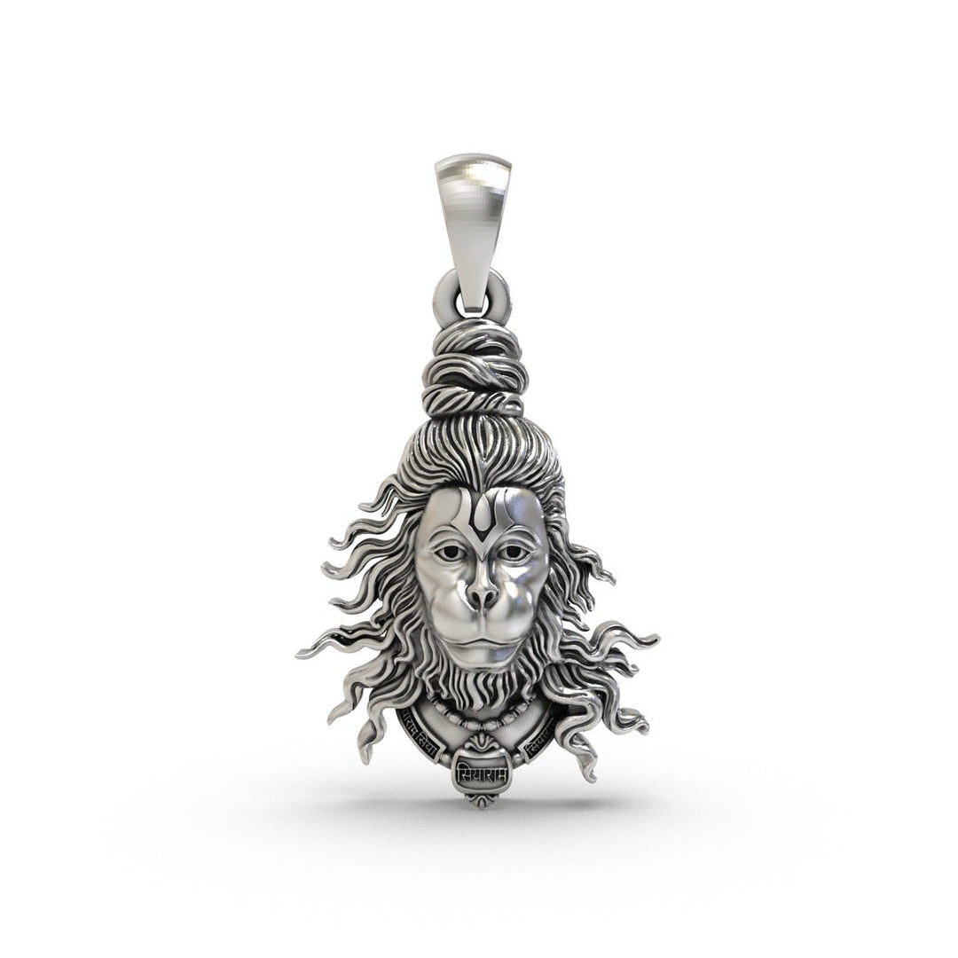 92.5 silver Lord Hanuman Pendant