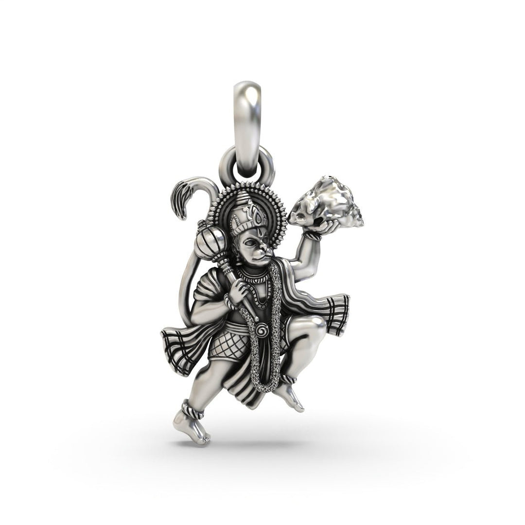 92.5 silver Lord Hanuman Pendant