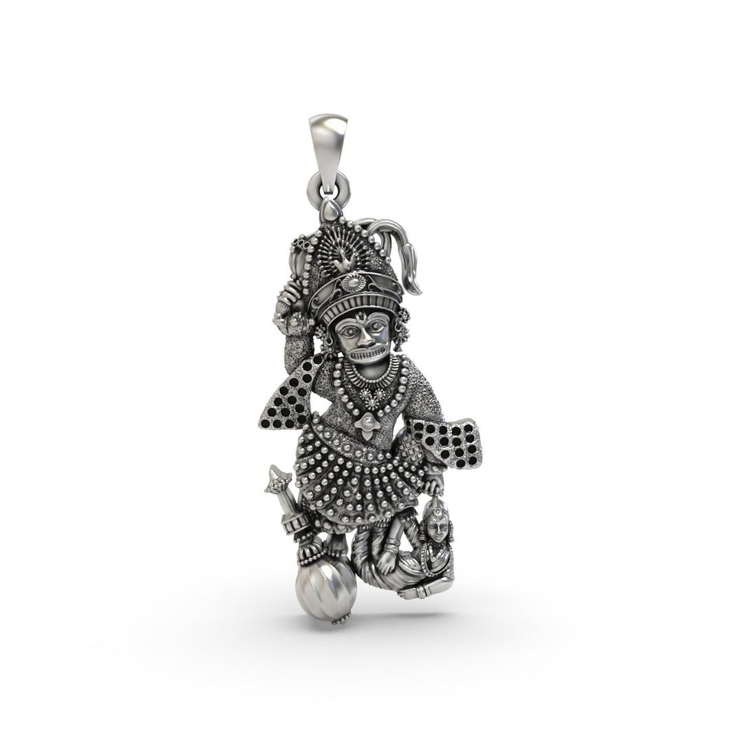 92.5 silver Lord Hanuman Pendant