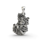 Load image into Gallery viewer, 92.5 Silver Lord Krishna Pendant
