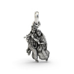 Load image into Gallery viewer, 92.5 Silver Lord Rade Krishna Pendant
