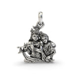 Load image into Gallery viewer, 92.5 Silver Lord Rade Krishna Pendant
