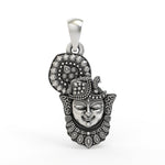 Load image into Gallery viewer, 92.5 Silver Lord Shreenath ji Pendant
