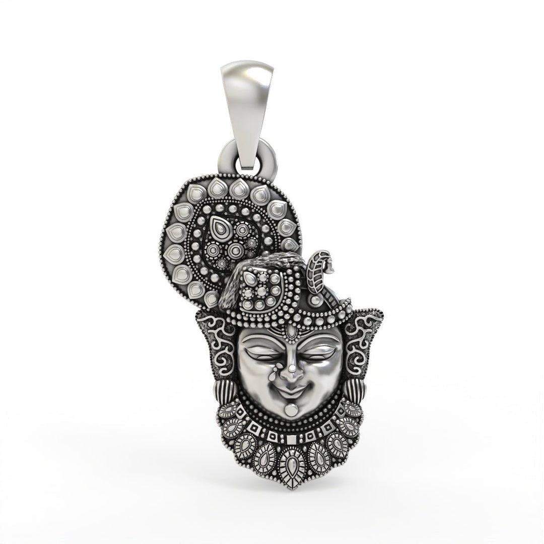 92.5 Silver Lord Shreenath ji Pendant