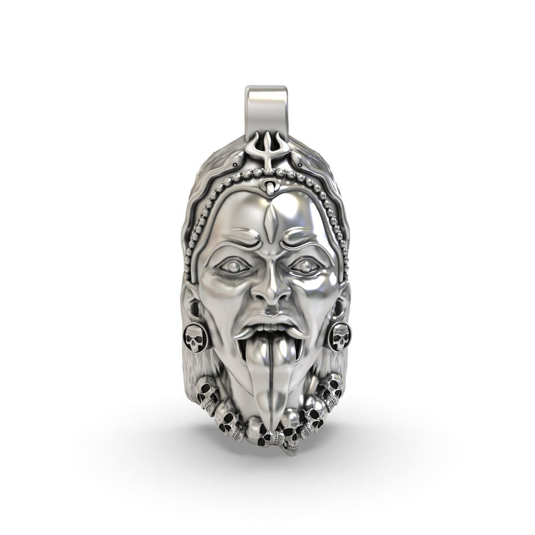 92.5 Silver Maa Kali Pendant