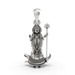 Load image into Gallery viewer, 92.5 Silver Maa Khodiyar Pendant
