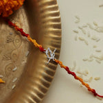 Load image into Gallery viewer, Bansuri Sterling Silver Rakhi
