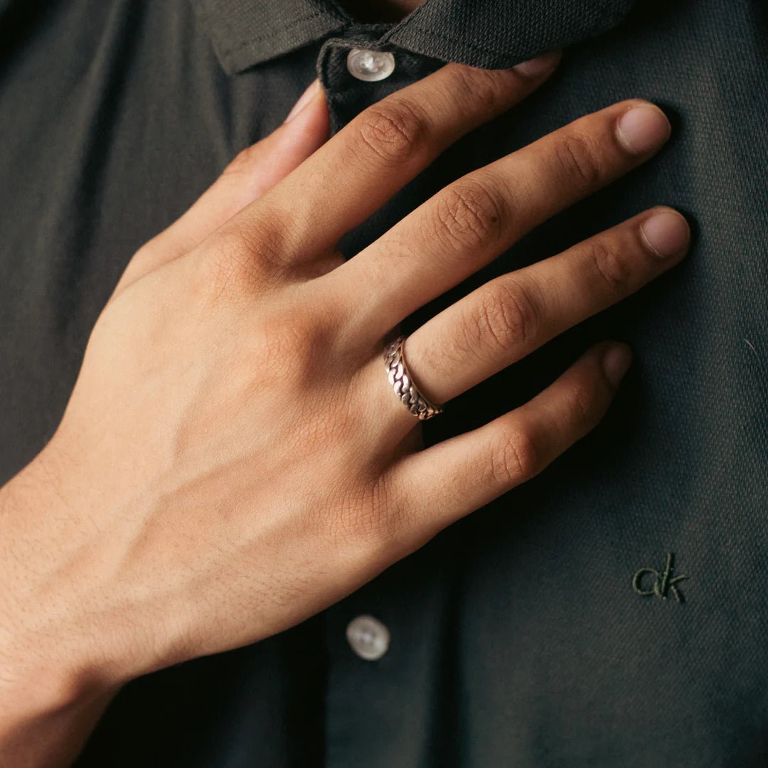 Charles sterling silver Ring