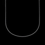 Load image into Gallery viewer, Element Air Rope - Silver Sterling Silver Chain | 2.2 mm | 19.5 | Silver Box Original - Silverboxoriginal
