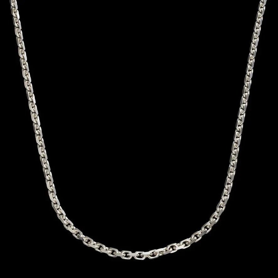 Element Air - Silver Sterling Silver Chain | 4 mm | 24 | Silver Box Original - Silverboxoriginal